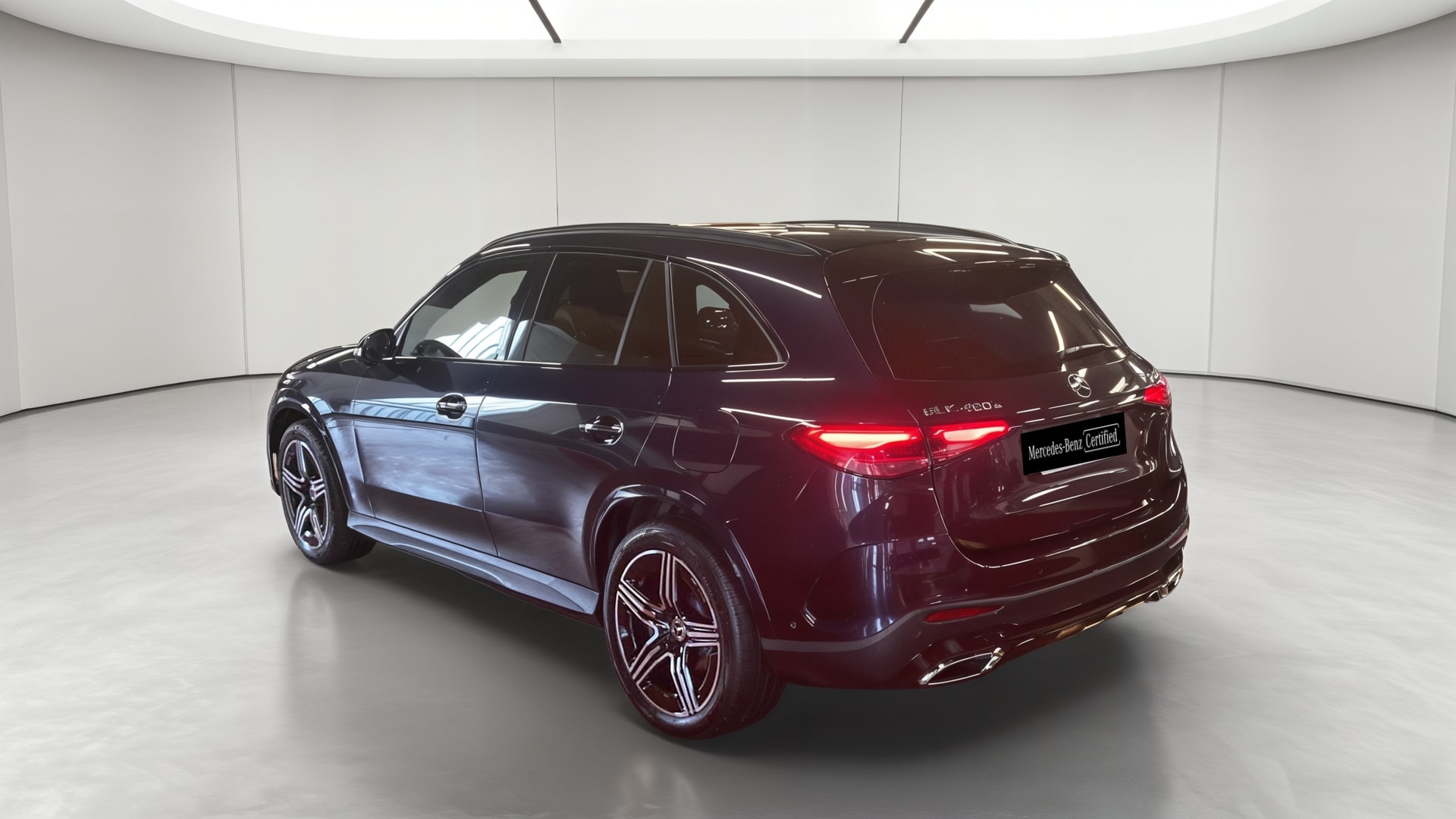Mercedes-Benz GLC 400 e 9G-Tronic 4Matic AMG Line — 3/4 arrière gauche