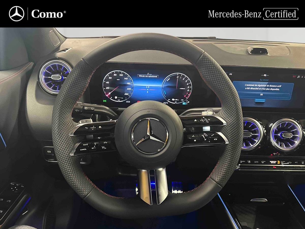 Mercedes-Benz GLA 250 e hybride rechargeable 8G-DCT Edition 140 — Poste de pilotage