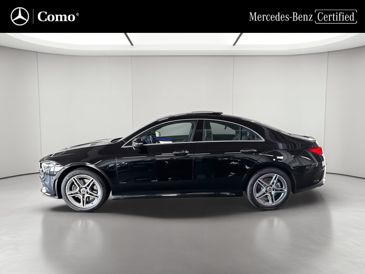 Mercedes-Benz CLA Coupé 250 e 8G-DCT AMG Line — Profil gauche