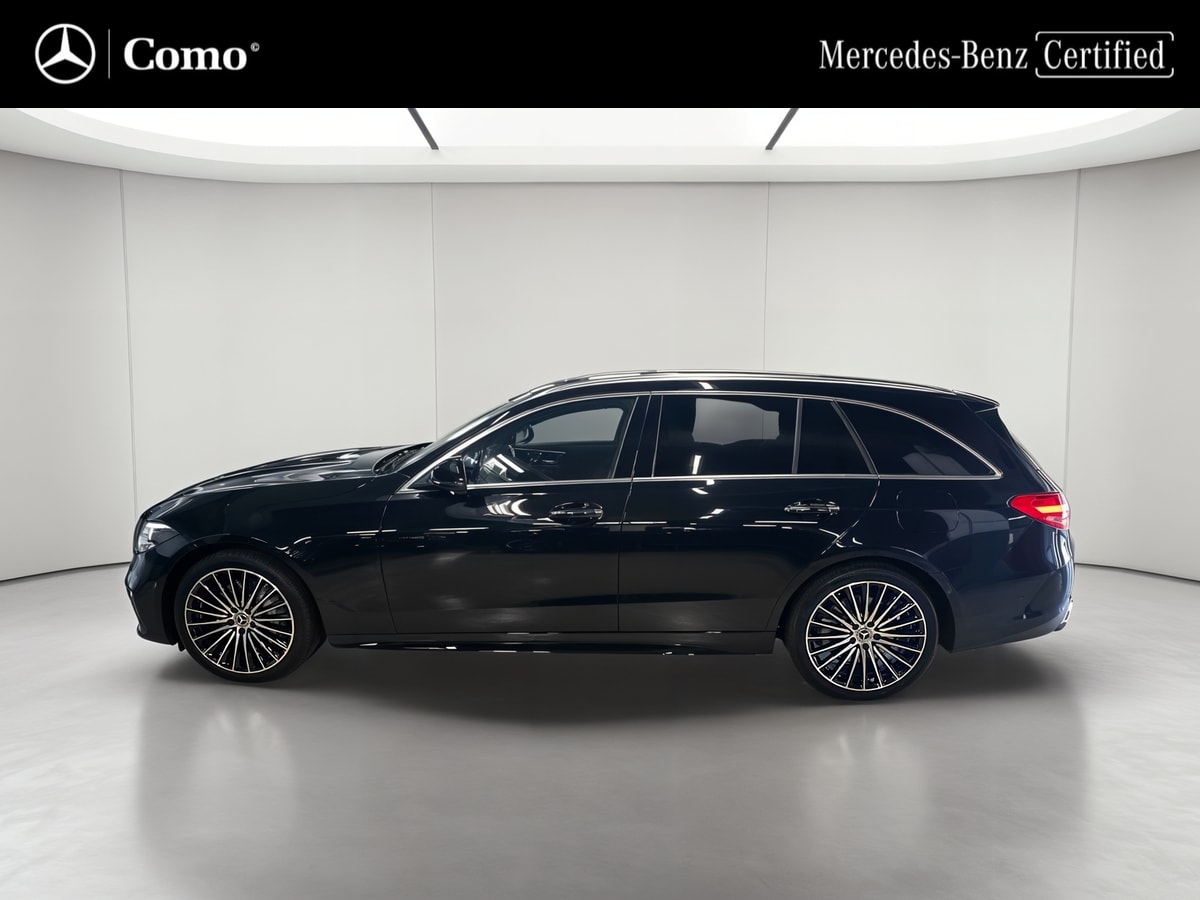 Mercedes-Benz Classe C Break 300 e 9G-Tronic e-Hybrid EQ AMG Line — Profil gauche