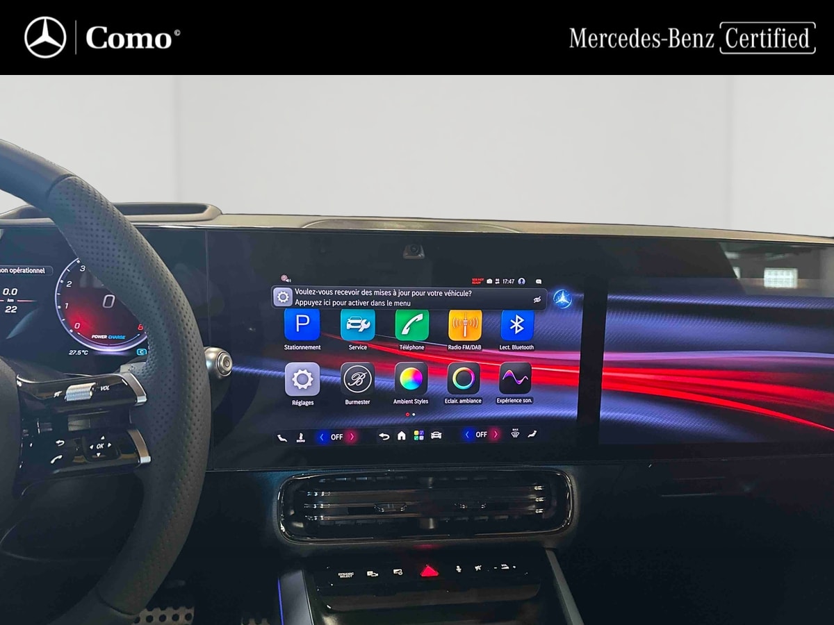 Mercedes-Benz CLA Shooting Brake 200 AMG Line — Siège arrière gauche