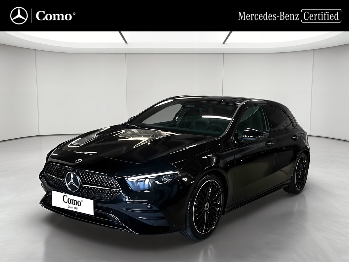 Mercedes-Benz Classe A 200 d AMG Line — 3/4 avant gauche
