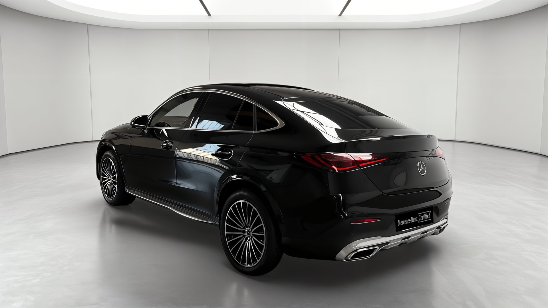 Mercedes-Benz GLC Coupe 220 d 4Matic AMG Line — 3/4 arrière gauche
