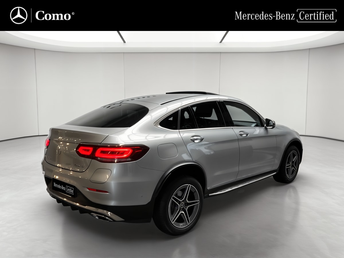 Mercedes-Benz GLC Coupé 300 e 9G-Tronic 4Matic AMG Line — 3/4 arrière droit