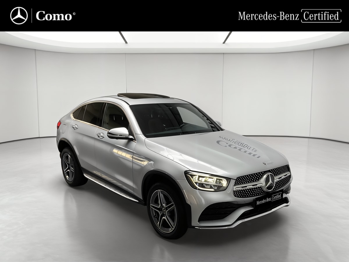Mercedes-Benz GLC Coupé 300 e 9G-Tronic 4Matic AMG Line — 3/4 avant droit