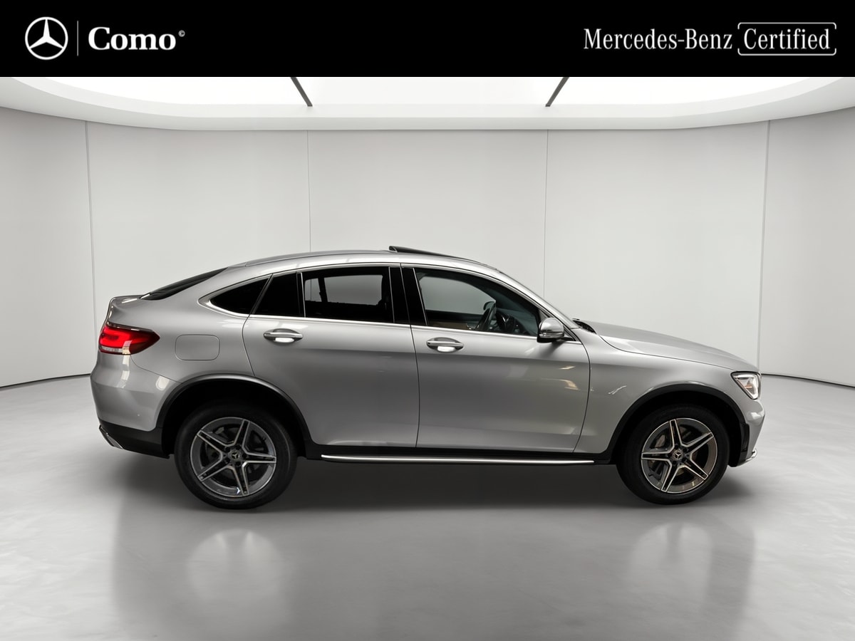 Mercedes-Benz GLC Coupé 300 e 9G-Tronic 4Matic AMG Line — Profil droit