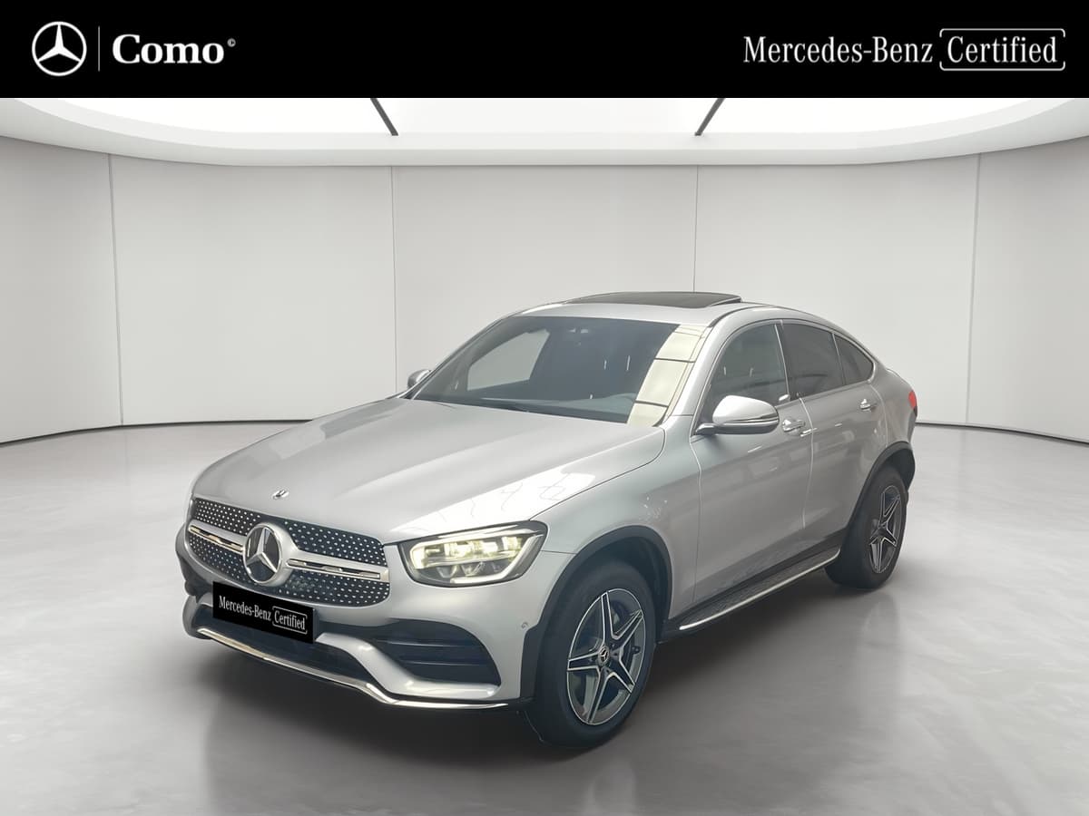 Mercedes-Benz GLC Coupé 300 e 9G-Tronic 4Matic AMG Line — 3/4 avant gauche