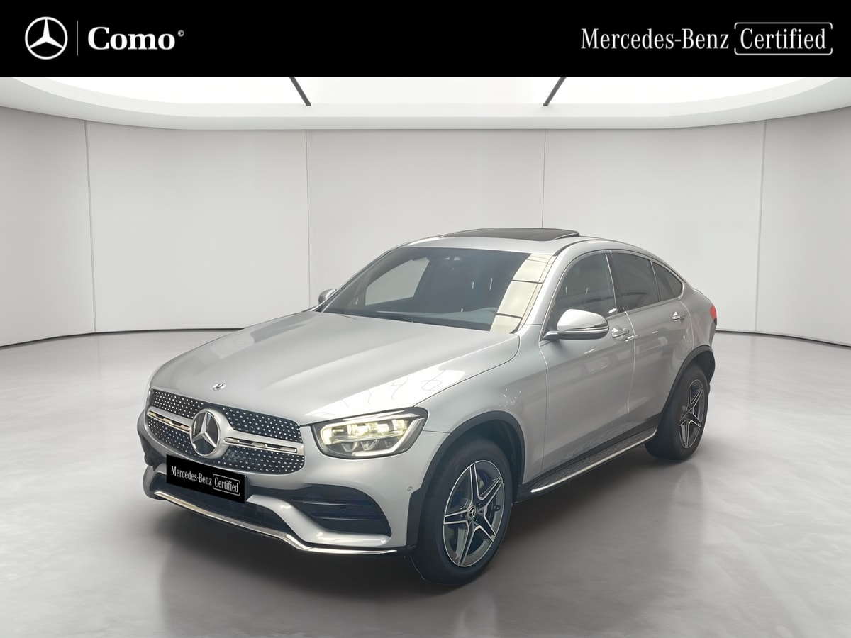 Mercedes-Benz GLC Coupé 300 e 9G-Tronic 4Matic AMG Line — 3/4 avant gauche