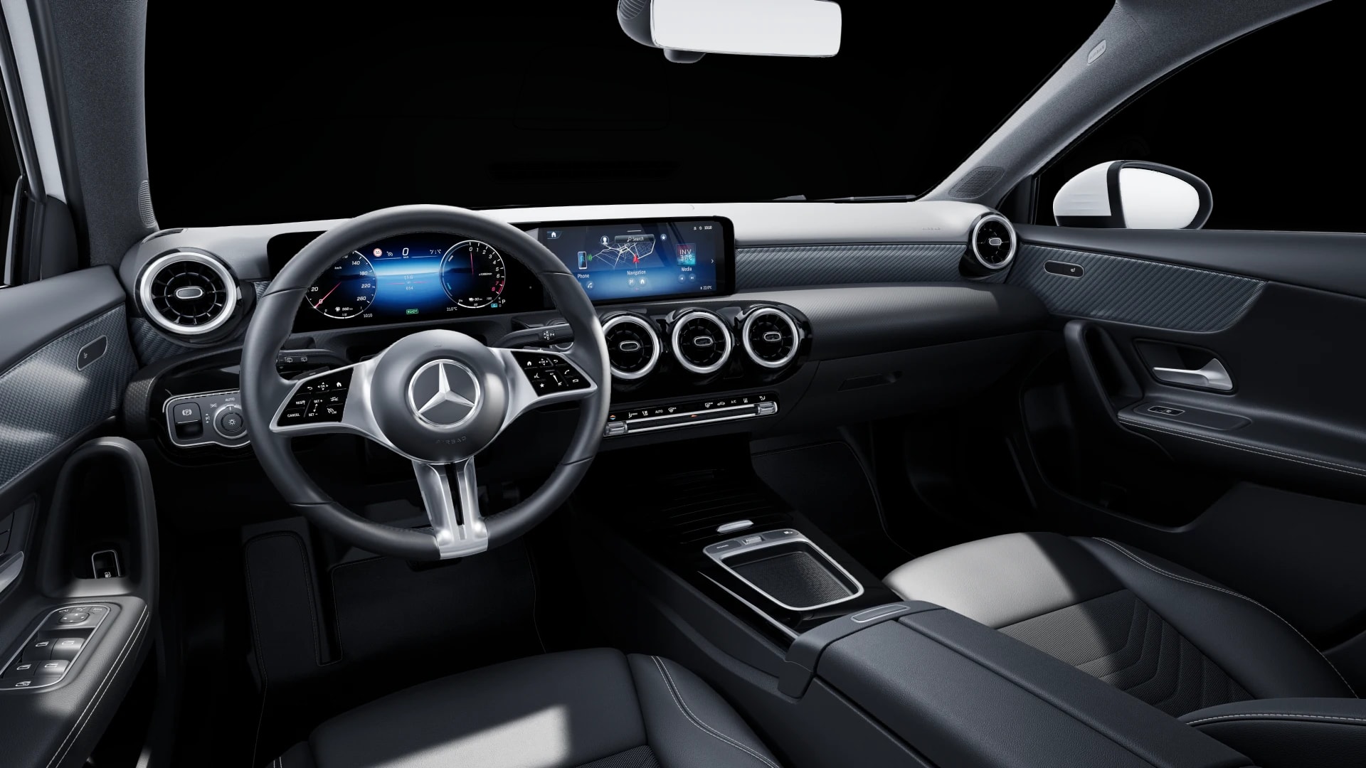 Mercedes-Benz Classe A 250 e Business Line — Intérieur — vue 1