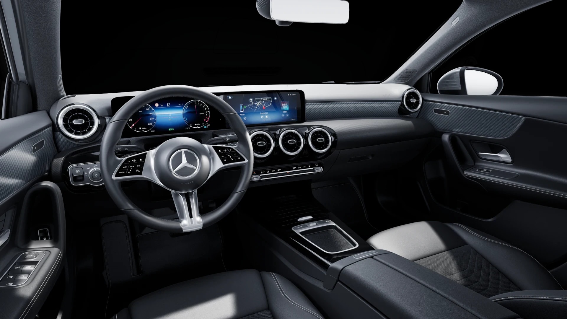 Mercedes-Benz Classe A 250 e Business Line — Intérieur — vue 1