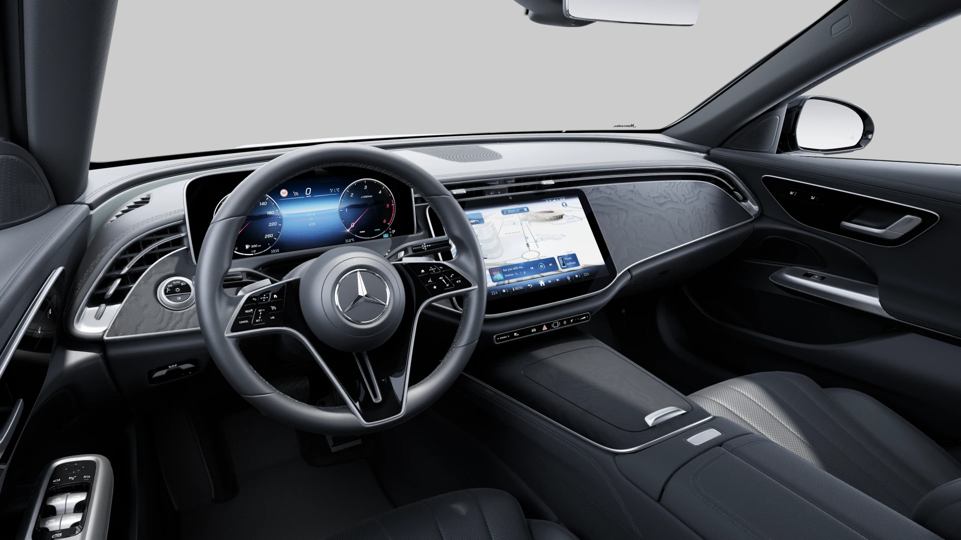 Mercedes-Benz Classe E 200 d Avantgarde Line Berline — Intérieur — vue 1