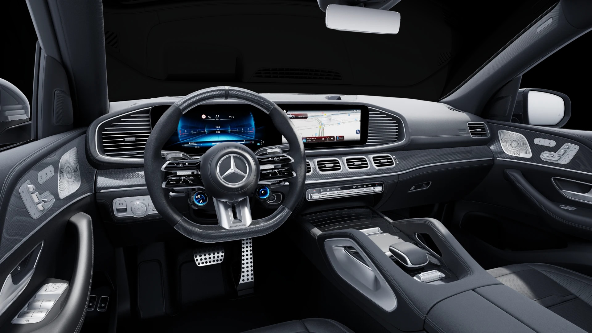 Mercedes-Benz Mercedes-AMG GLE 53 HYBRID 4MATIC — Intérieur — vue 1
