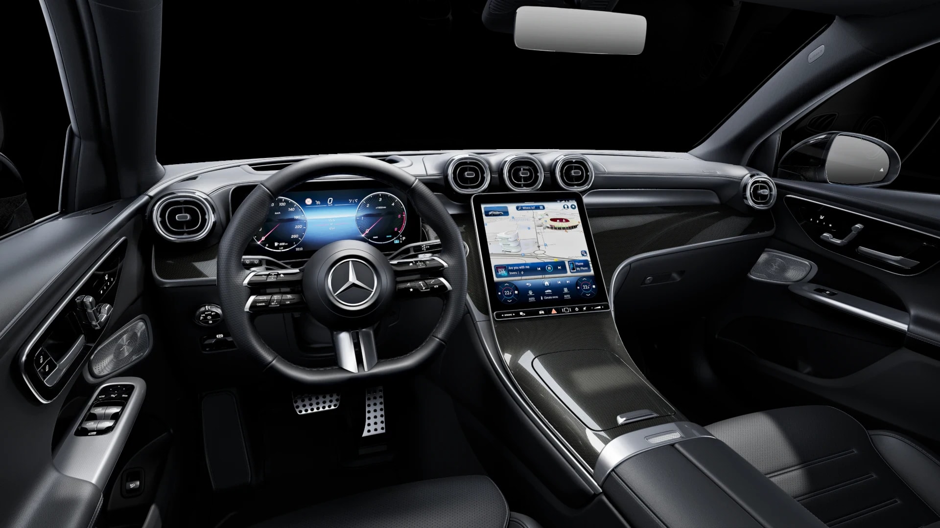 Mercedes-Benz GLC Coupé 220 d 4MATIC — Intérieur — vue 1