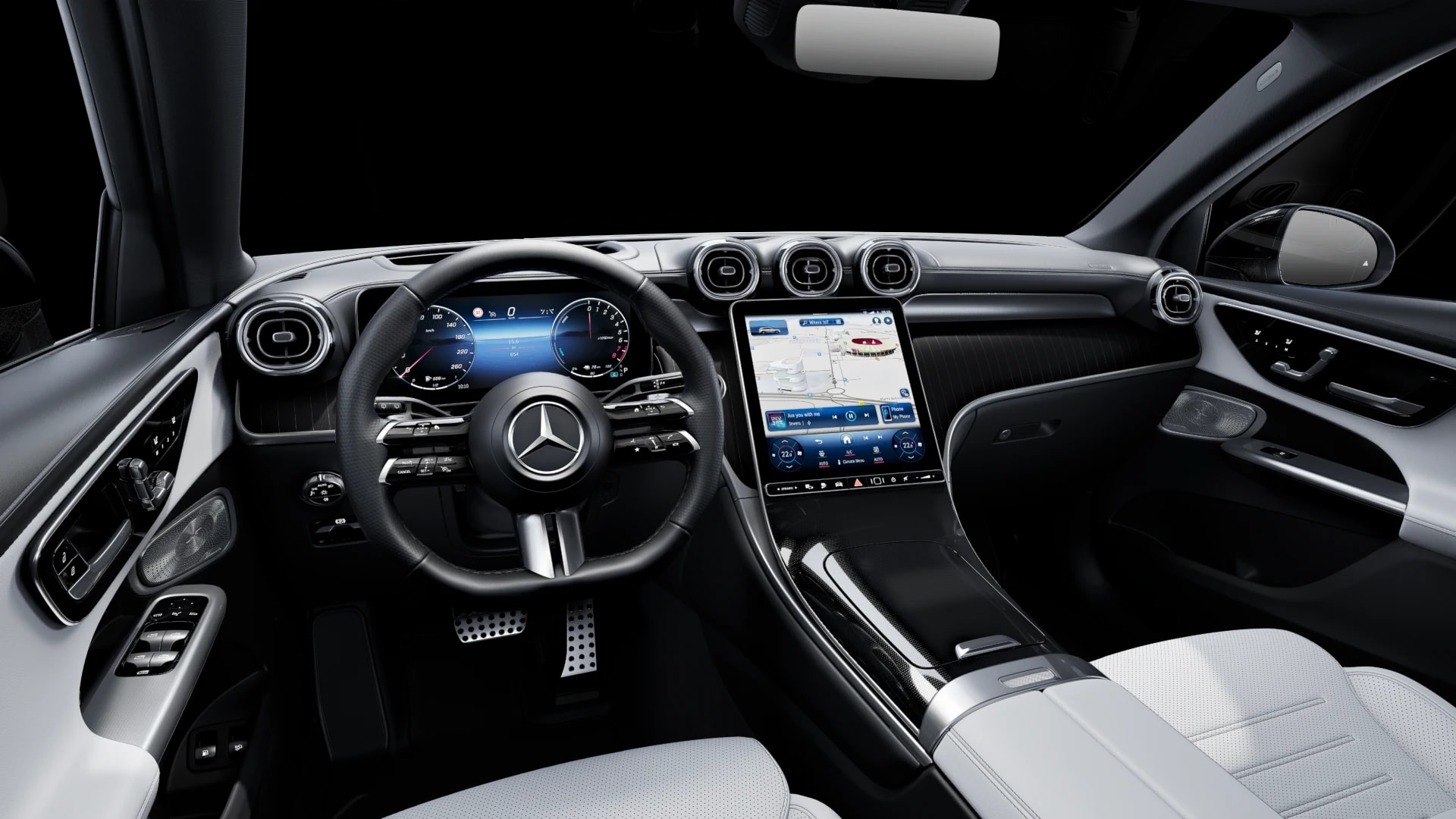 Mercedes-Benz GLC 400 e 4MATIC with EQ Hybrid — Intérieur — vue 1