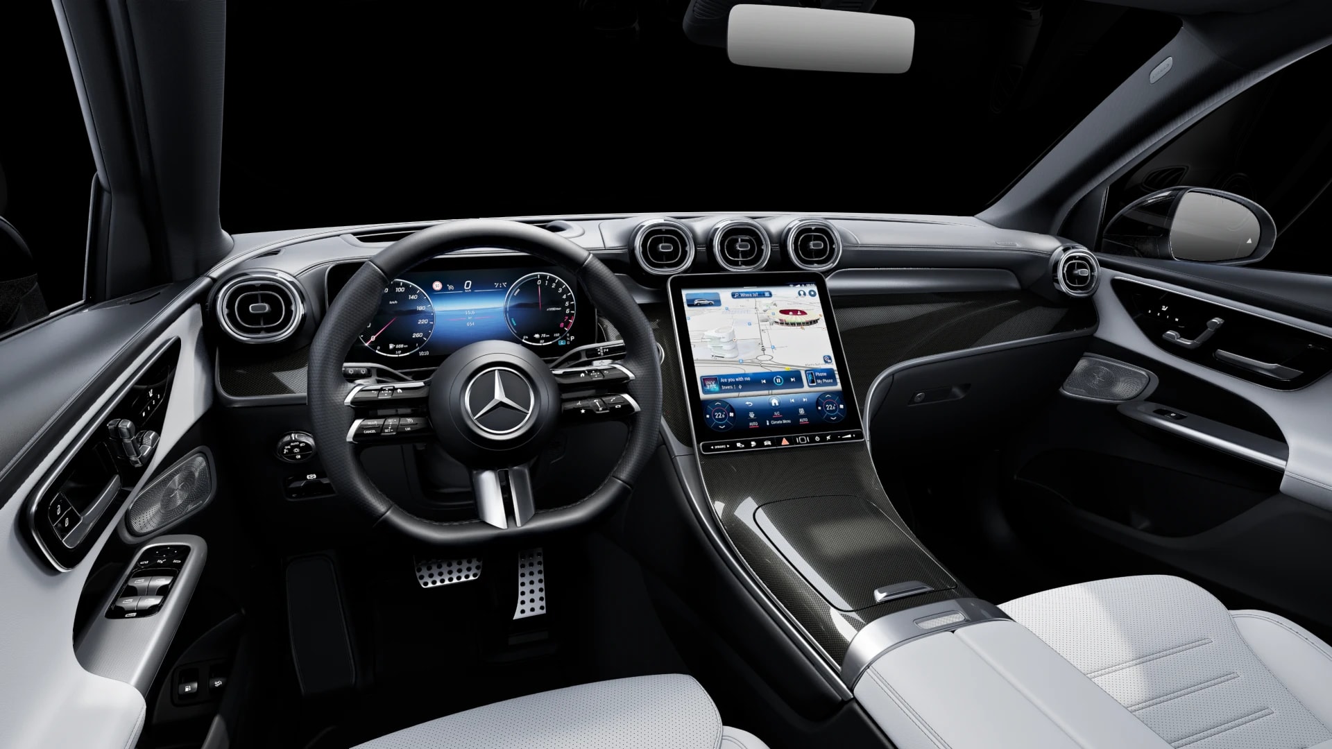 Mercedes-Benz GLC 300 e 4MATIC with EQ Hybrid — Intérieur — vue 1