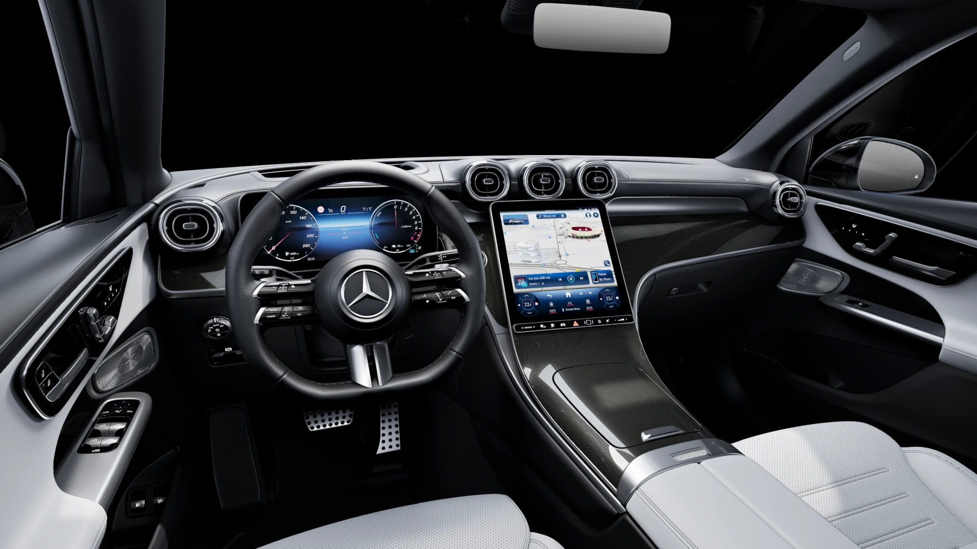 Mercedes-Benz GLC 300 e 4MATIC with EQ Hybrid — Intérieur — vue 1