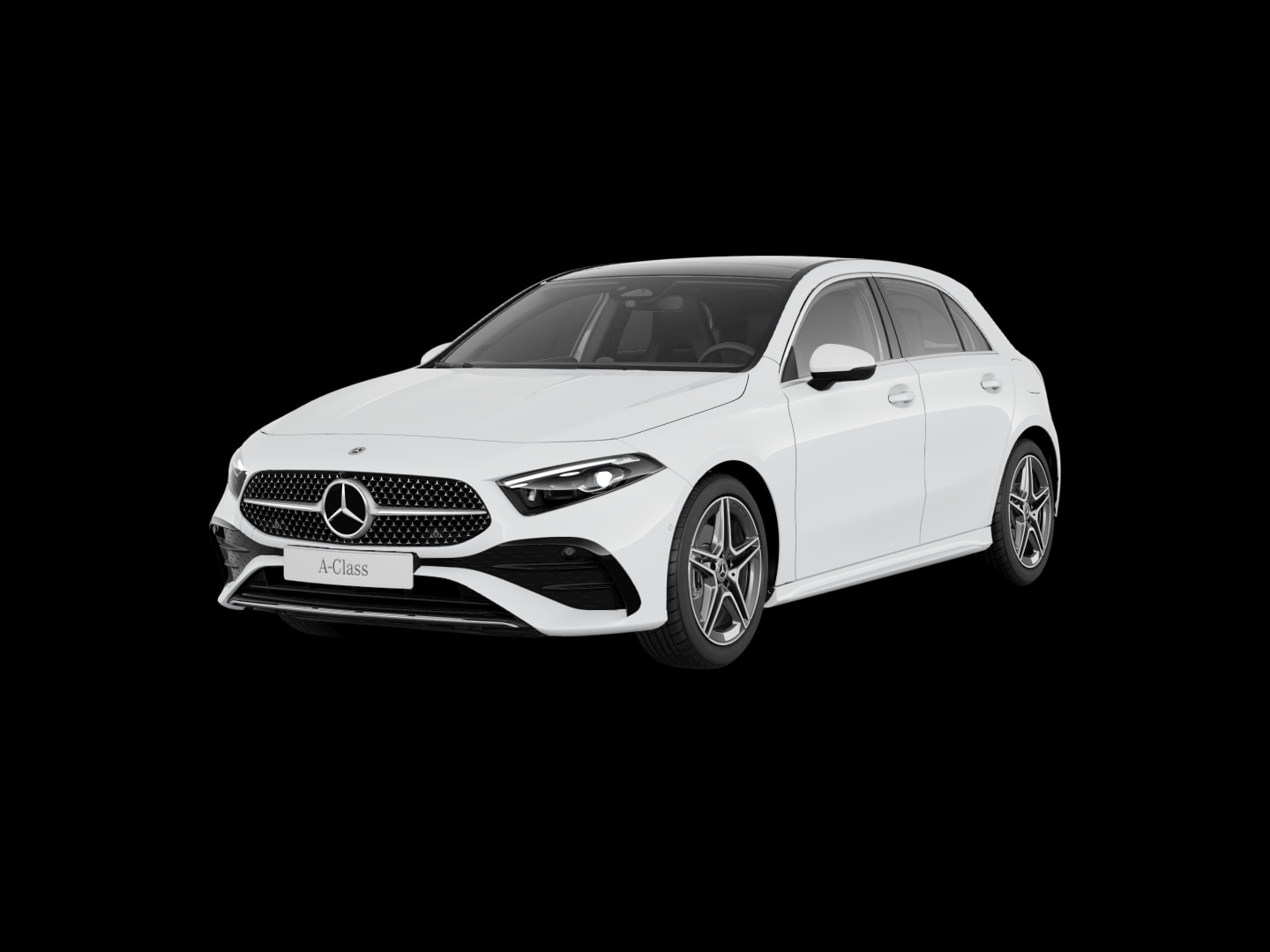 Mercedes-Benz Classe A 180 d — 3/4 avant (330°)