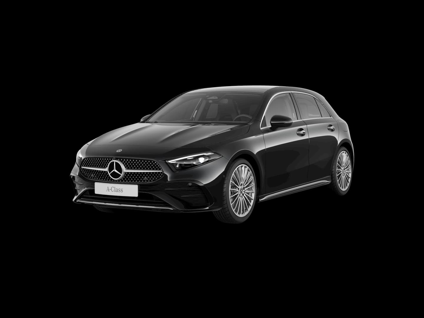 Mercedes-Benz Classe A 250 e AMG Line — 3/4 avant (330°)