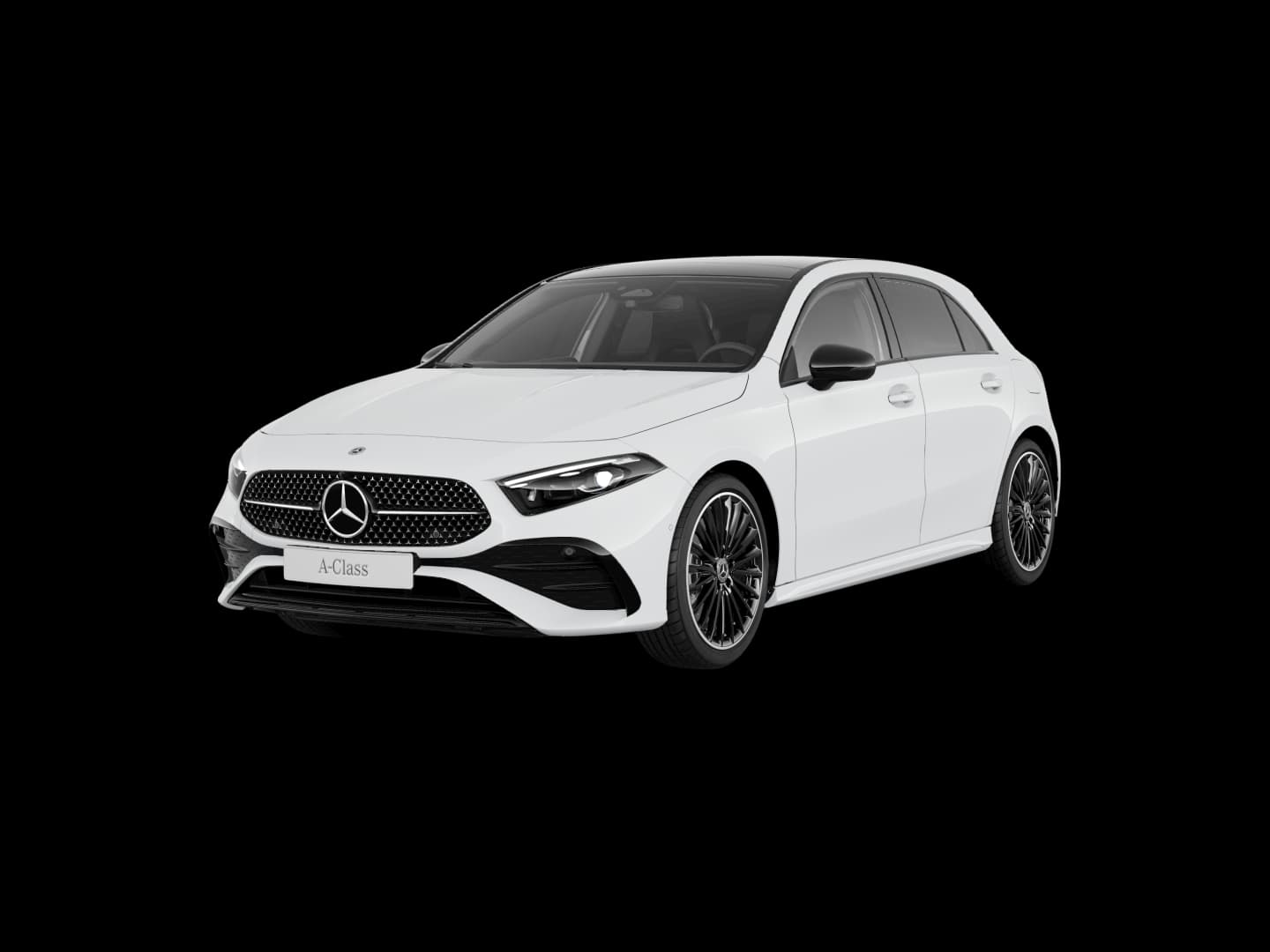 Mercedes-Benz Classe A 250 e AMG Line — 3/4 avant (330°)
