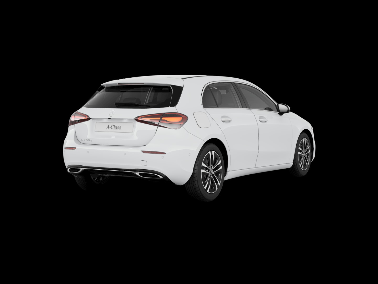 Mercedes-Benz Classe A 250 e Business Line — 3/4 arrière (150°)