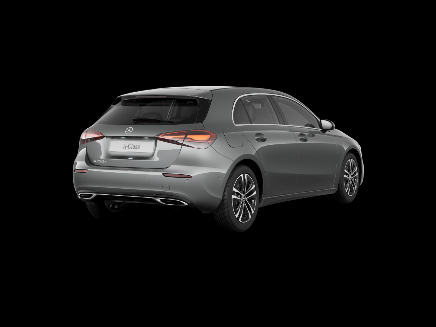 Mercedes-Benz Classe A 250 e Business Line — 3/4 arrière (150°)