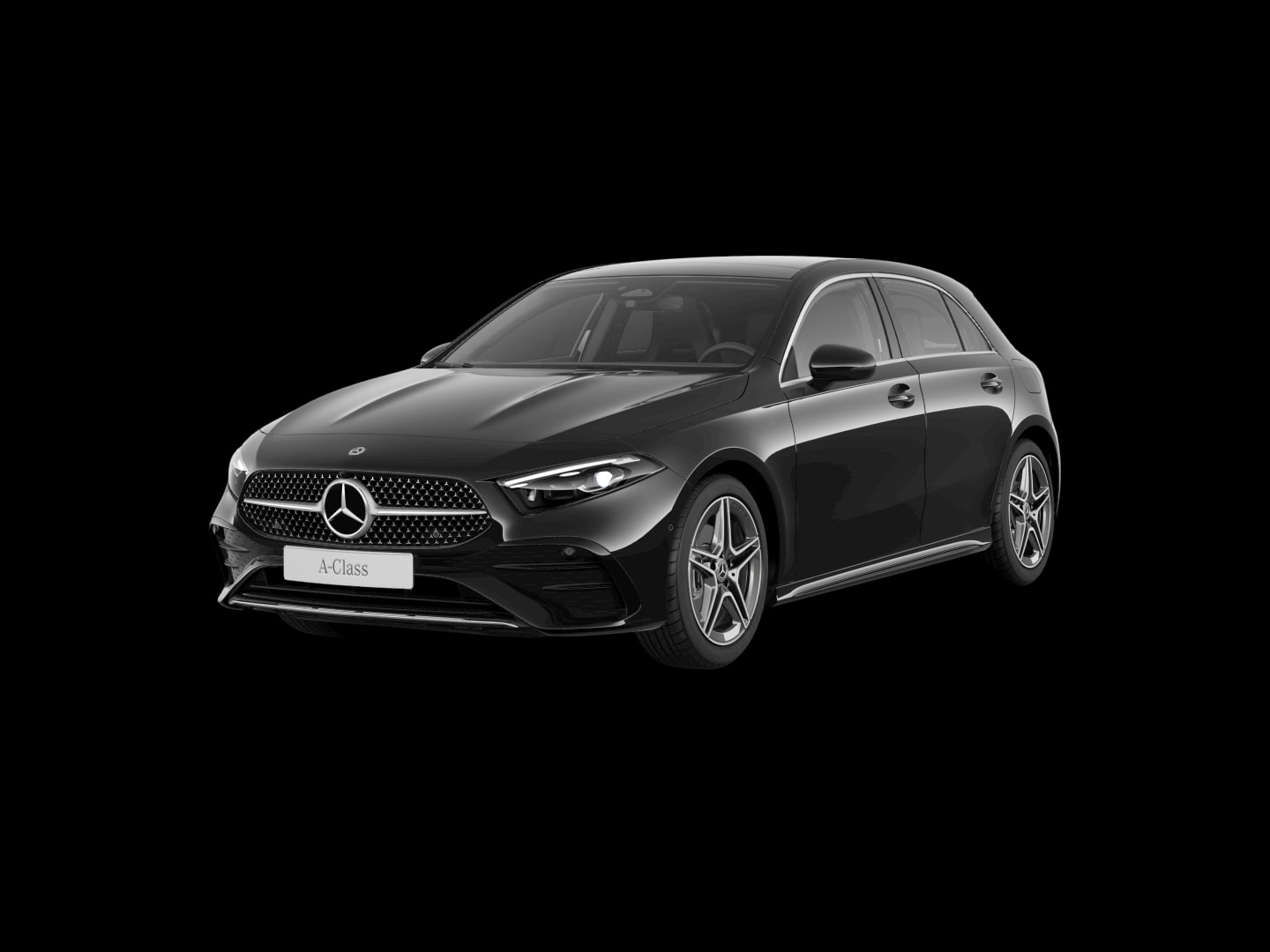 Mercedes-Benz A 200 Compacte — 3/4 avant (330°)