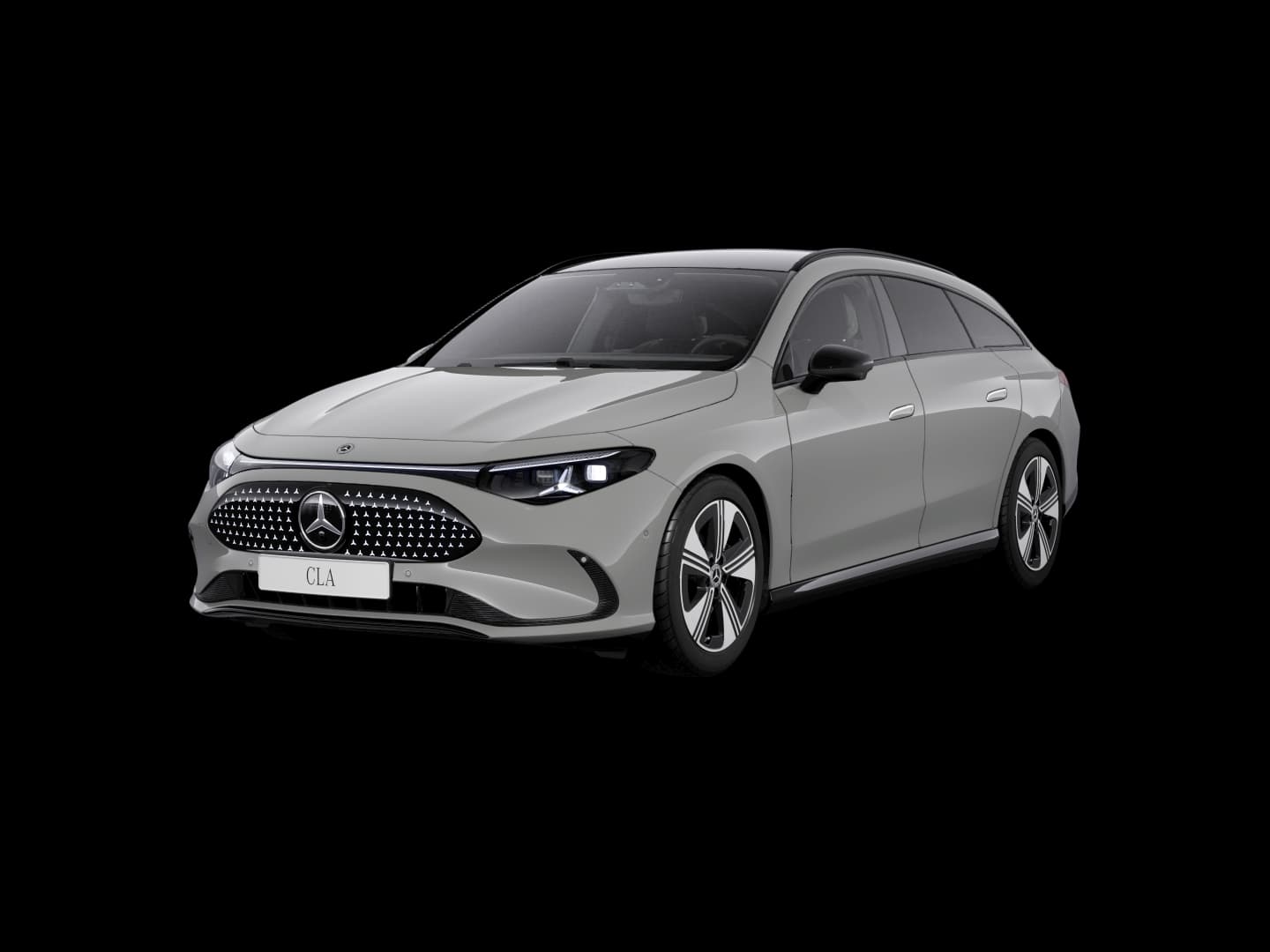 Mercedes-Benz CLA 250+ Shooting Brake with EQ — 3/4 avant (330°)