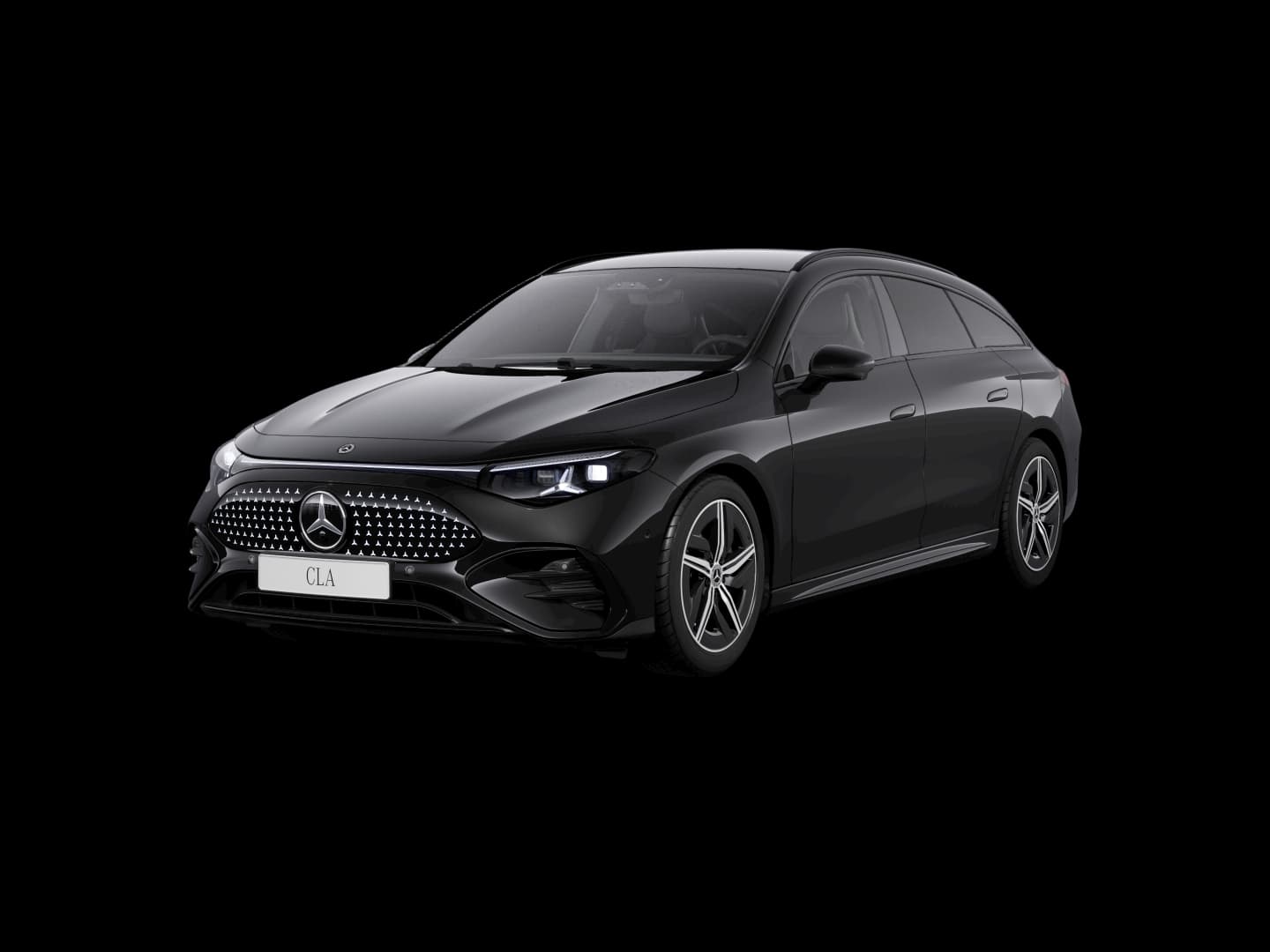 Mercedes-Benz CLA 250+ Shooting Brake with EQ — 3/4 avant (330°)
