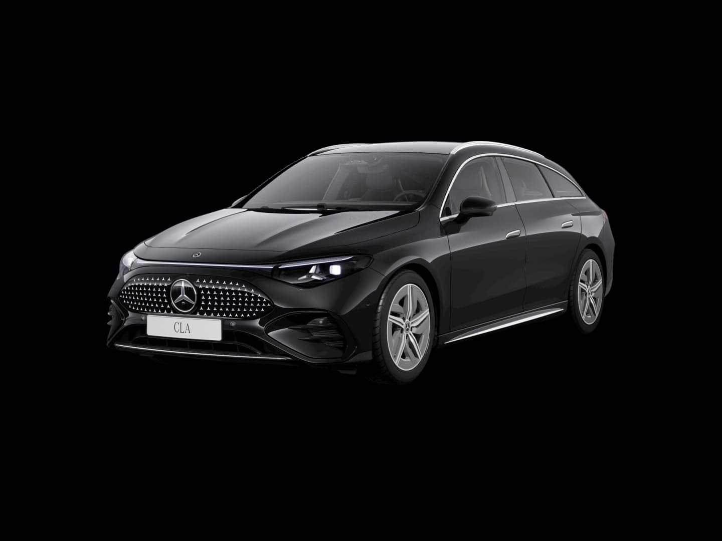 Mercedes-Benz CLA 250+ Shooting Brake with EQ — 3/4 avant (330°)