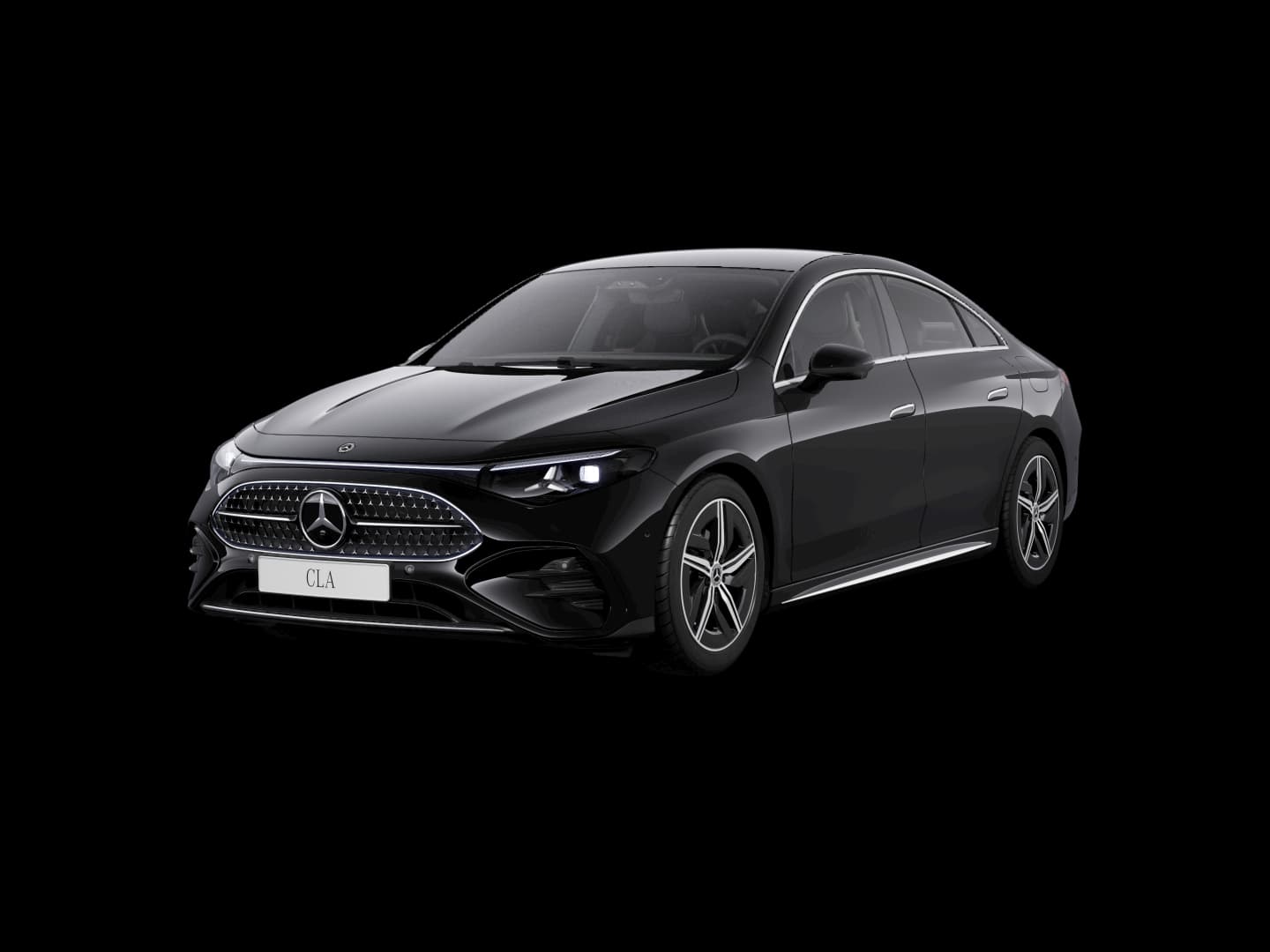 Mercedes-Benz CLA 180 AMG Line — 3/4 avant (330°)
