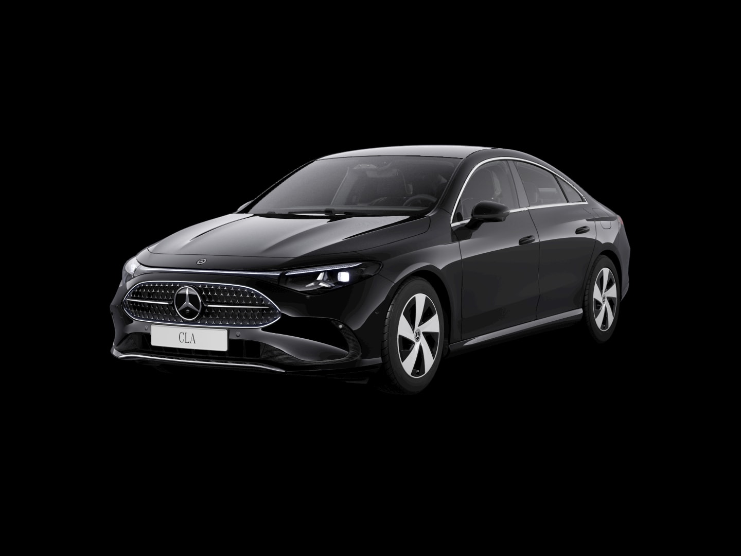 Mercedes-Benz CLA 180 Progressive Line — 3/4 avant (330°)
