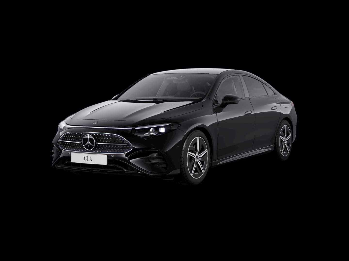 Mercedes-Benz CLA 180 AMG Line — 3/4 avant (330°)