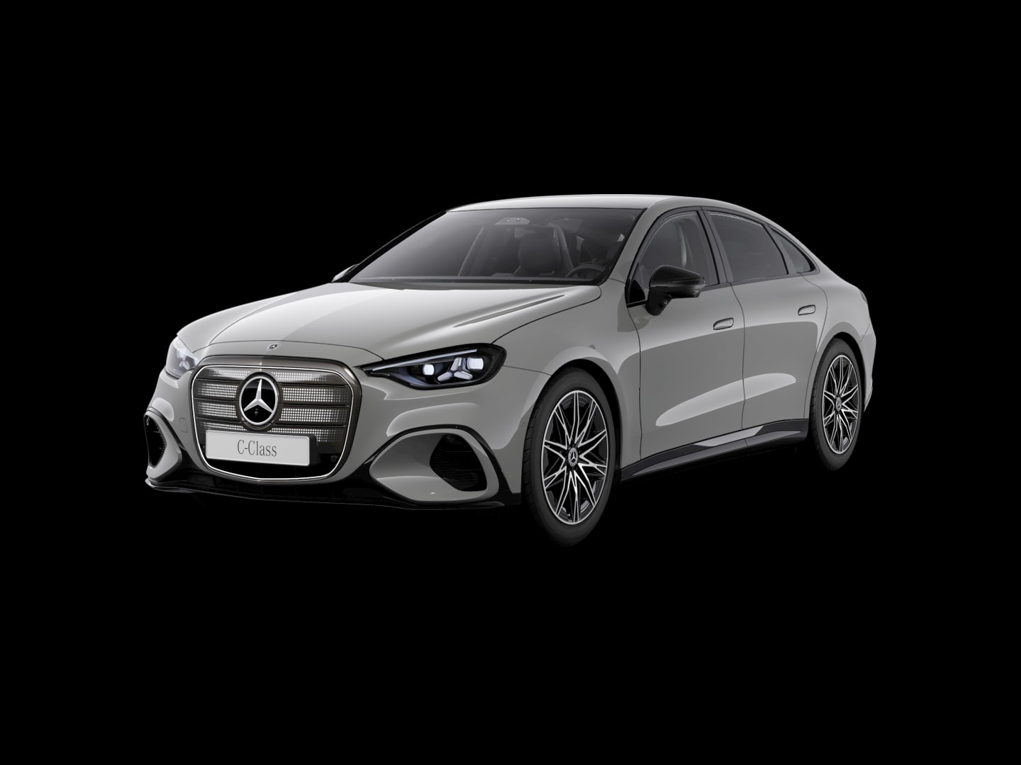 Mercedes-Benz C 400 4MATIC electric — 3/4 avant (330°)