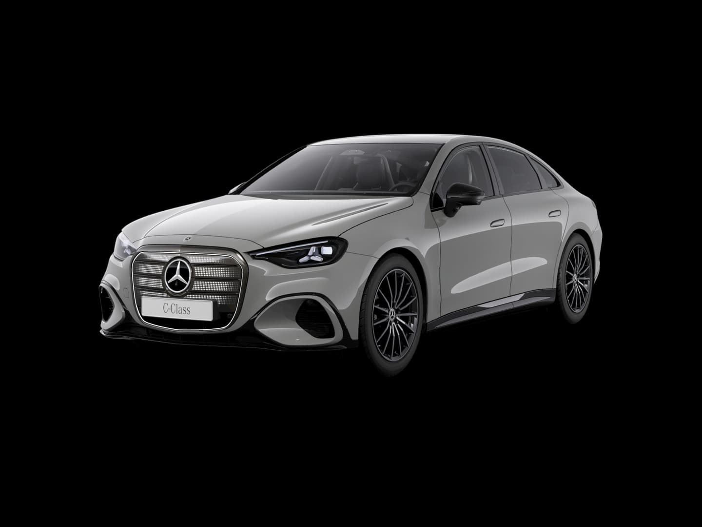 Mercedes-Benz C 400 4MATIC electric — 3/4 avant (330°)