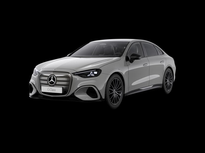 Mercedes-Benz C 400 4MATIC electric — 3/4 avant (330°)