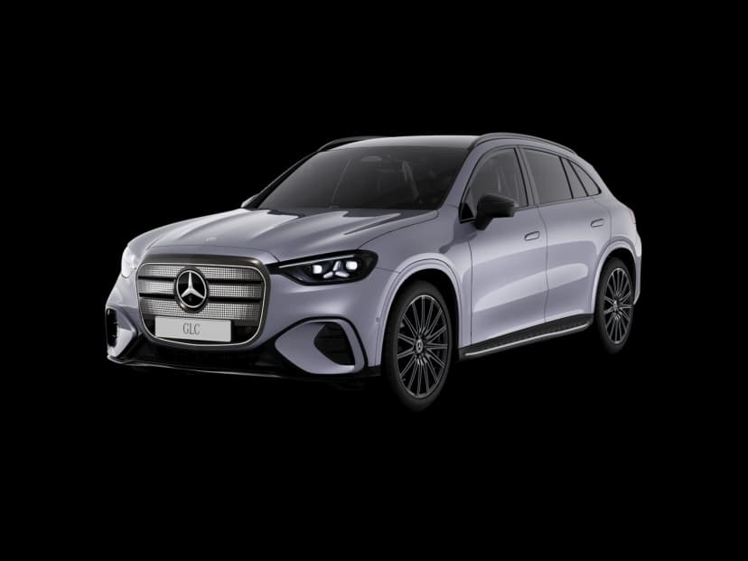 Mercedes-Benz GLC 250 électrique AMG Line — 3/4 avant (330°)
