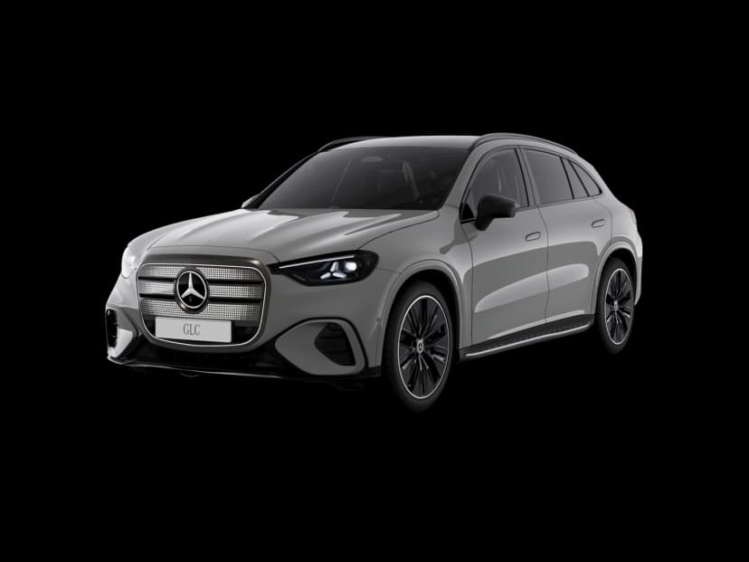 Mercedes-Benz GLC 250 électrique AMG Line — 3/4 avant (330°)