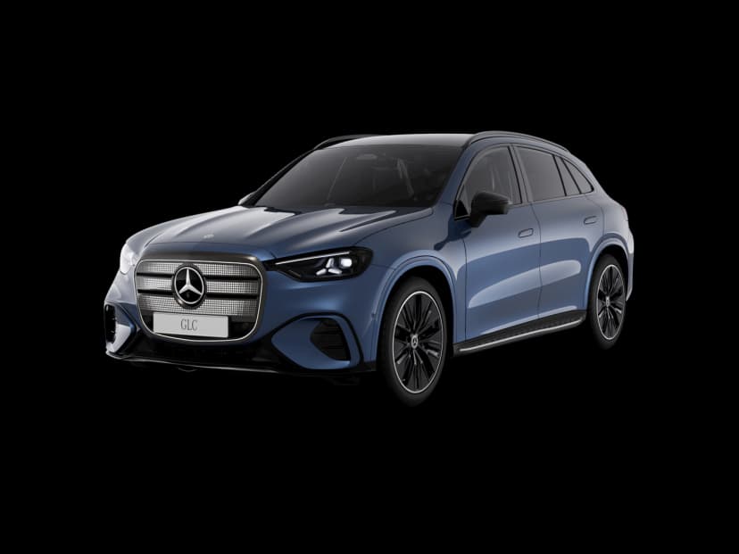 Mercedes-Benz GLC 250 électrique AMG Line — 3/4 avant (330°)