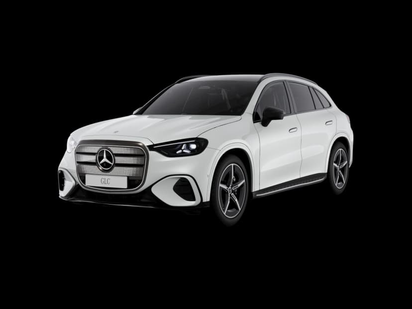 Mercedes-Benz GLC 250 électrique AMG Line — 3/4 avant (330°)