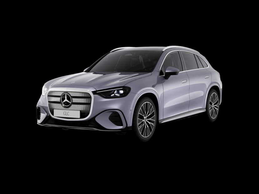 Mercedes-Benz GLC 250 électrique AMG Line — 3/4 avant (330°)