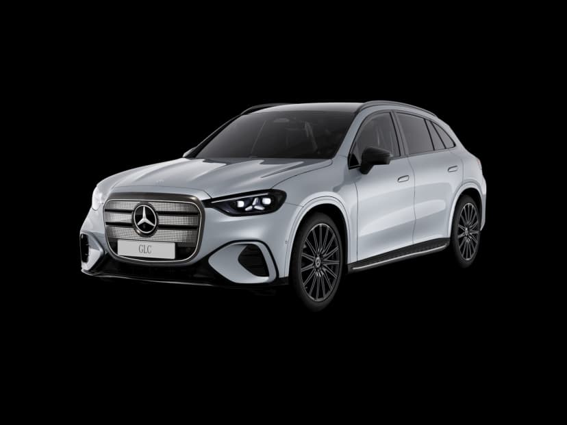Mercedes-Benz GLC 250 électrique AMG Line — 3/4 avant (330°)