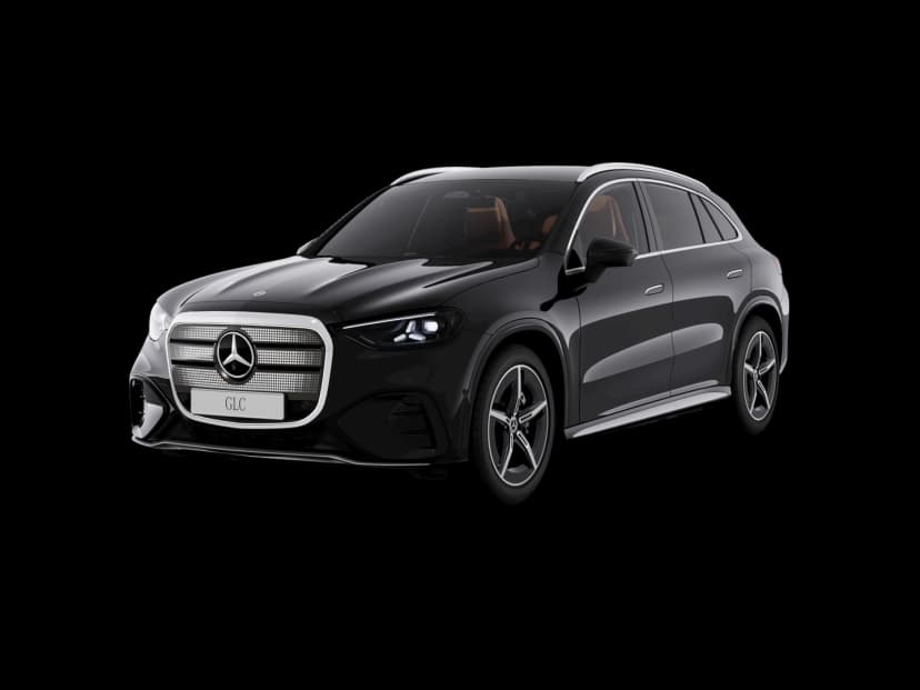 Mercedes-Benz GLC 250 électrique AMG Line — 3/4 avant (330°)