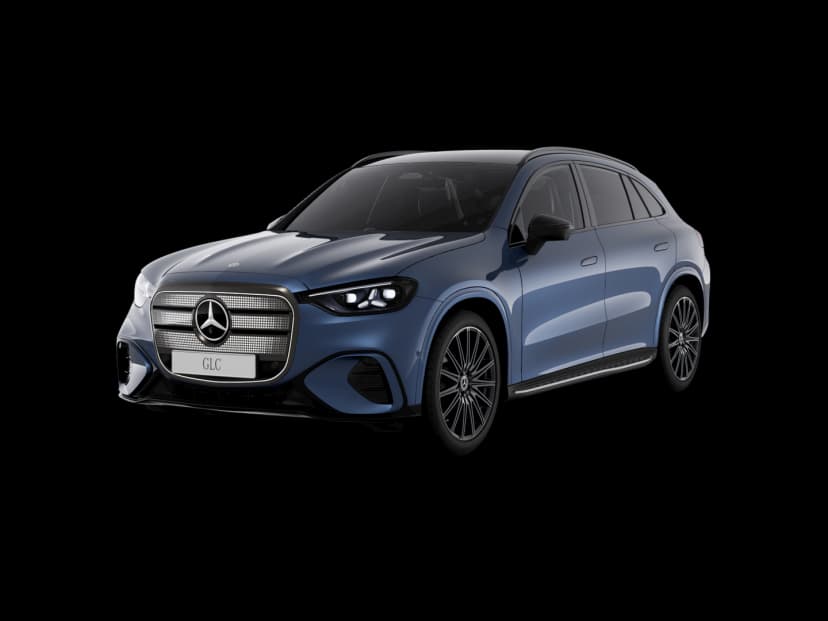 Mercedes-Benz GLC 250 électrique AMG Line — 3/4 avant (330°)
