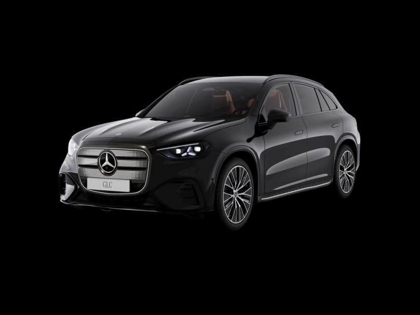 Mercedes-Benz GLC 250 électrique AMG Line — 3/4 avant (330°)