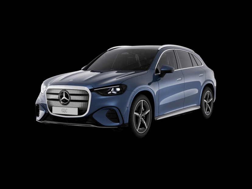 Mercedes-Benz GLC 300 4M électrique AMG Line — 3/4 avant (330°)