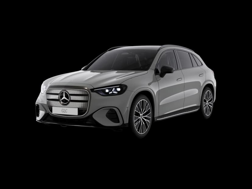 Mercedes-Benz GLC 300 4M électrique AMG Line — 3/4 avant (330°)