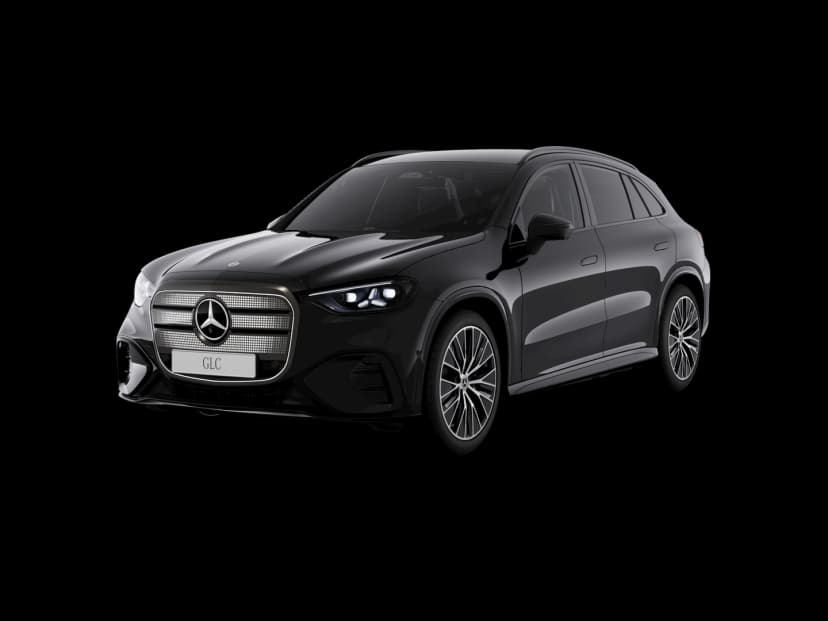 Mercedes-Benz GLC 400 4M électrique AMG Line — 3/4 avant (330°)