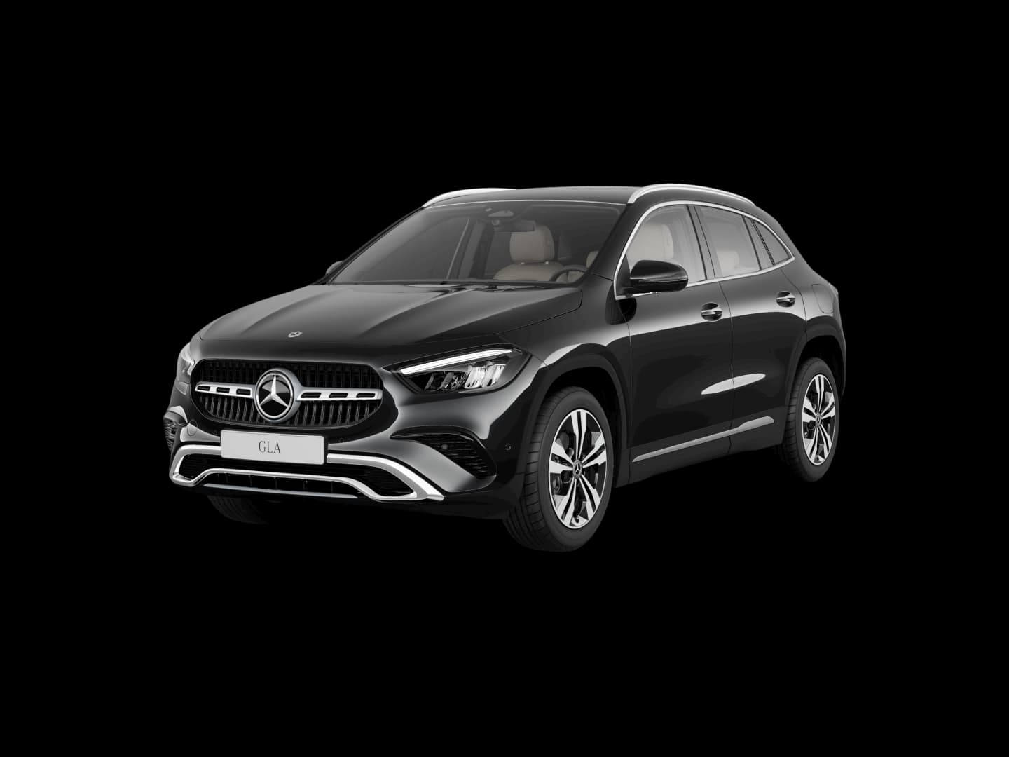 Mercedes-Benz GLA 200 d Progressive Line — 3/4 avant (330°)
