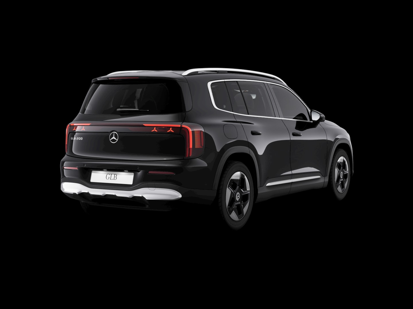 Mercedes-Benz GLB 200 with EQ technology — 3/4 arrière (150°)