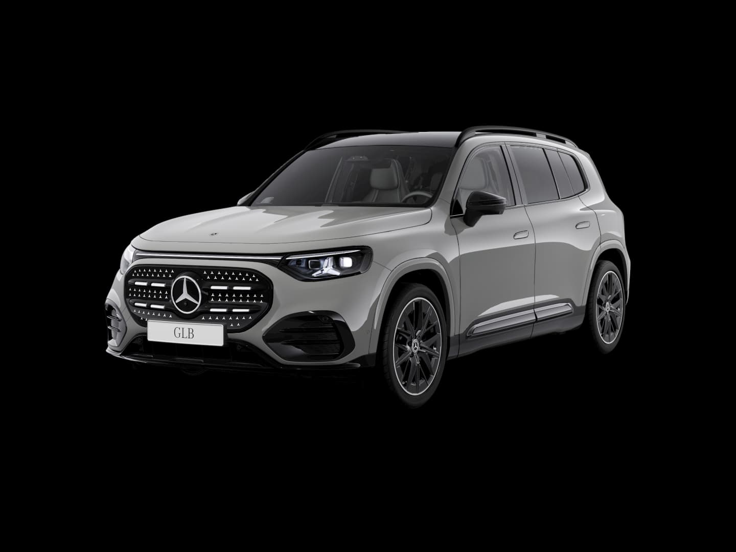 Mercedes-Benz GLB 250+ avec technologie EQ AMG Line — 3/4 avant (330°)